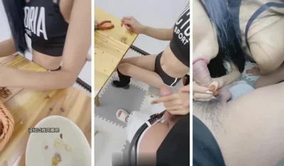 强推房东家的妹妹  有字幕 身材非常棒